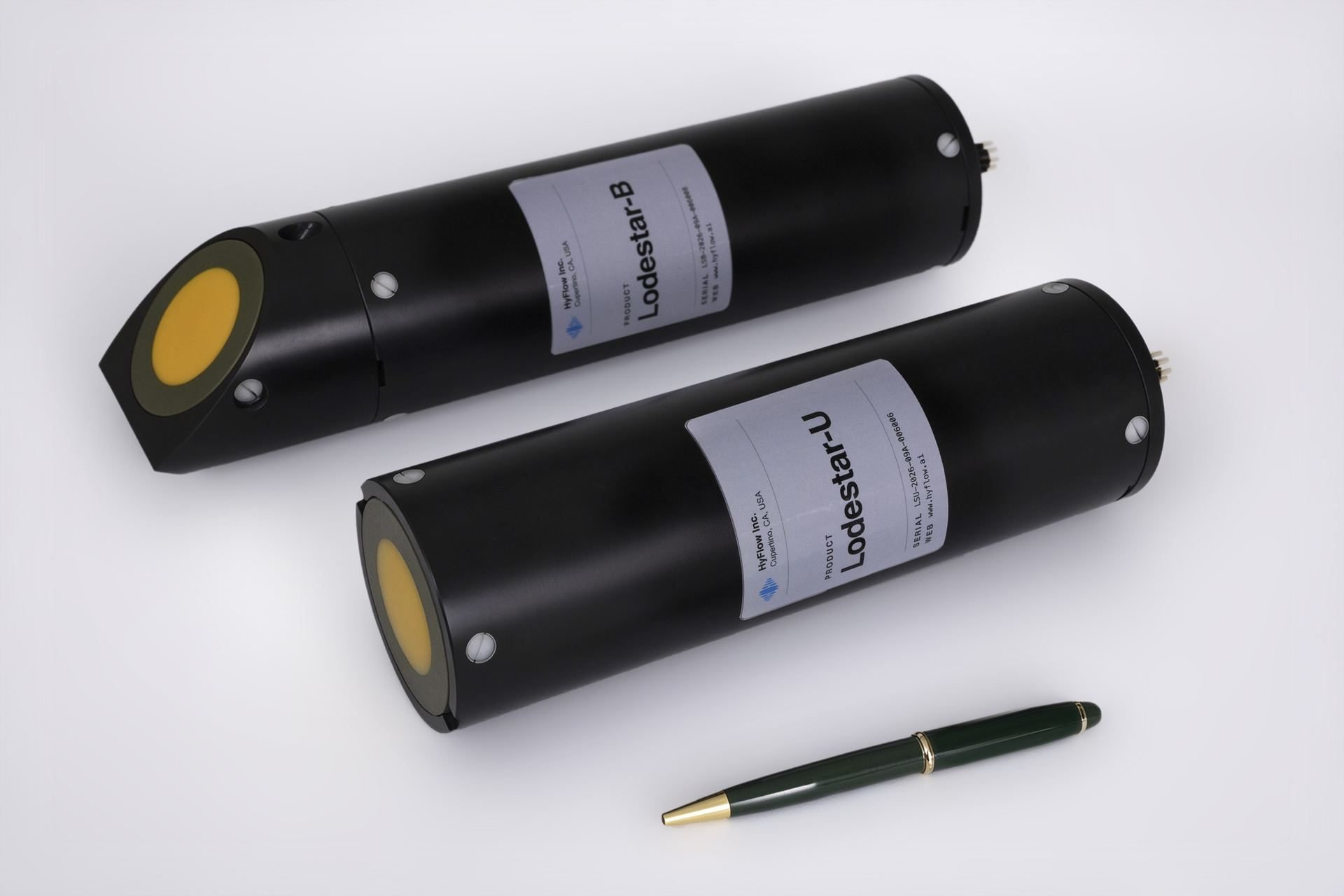Lodestar-B and Lodestar-U acoustic Doppler velocity meters side by side